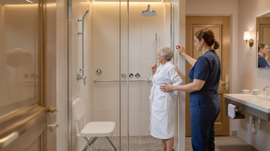 découvrez comment installer une douche sécurisée pour senior à aix-en-provence avec accompagnement professionnel. améliorez la sécurité et le confort de votre salle de bain grâce à des solutions adaptées et une aide personnalisée.