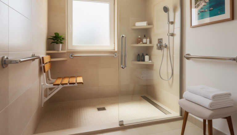 découvrez comment sécuriser et rénover votre salle de bain à cannes avec une douche senior adaptée, pour un confort optimal et une sécurité renforcée au quotidien.